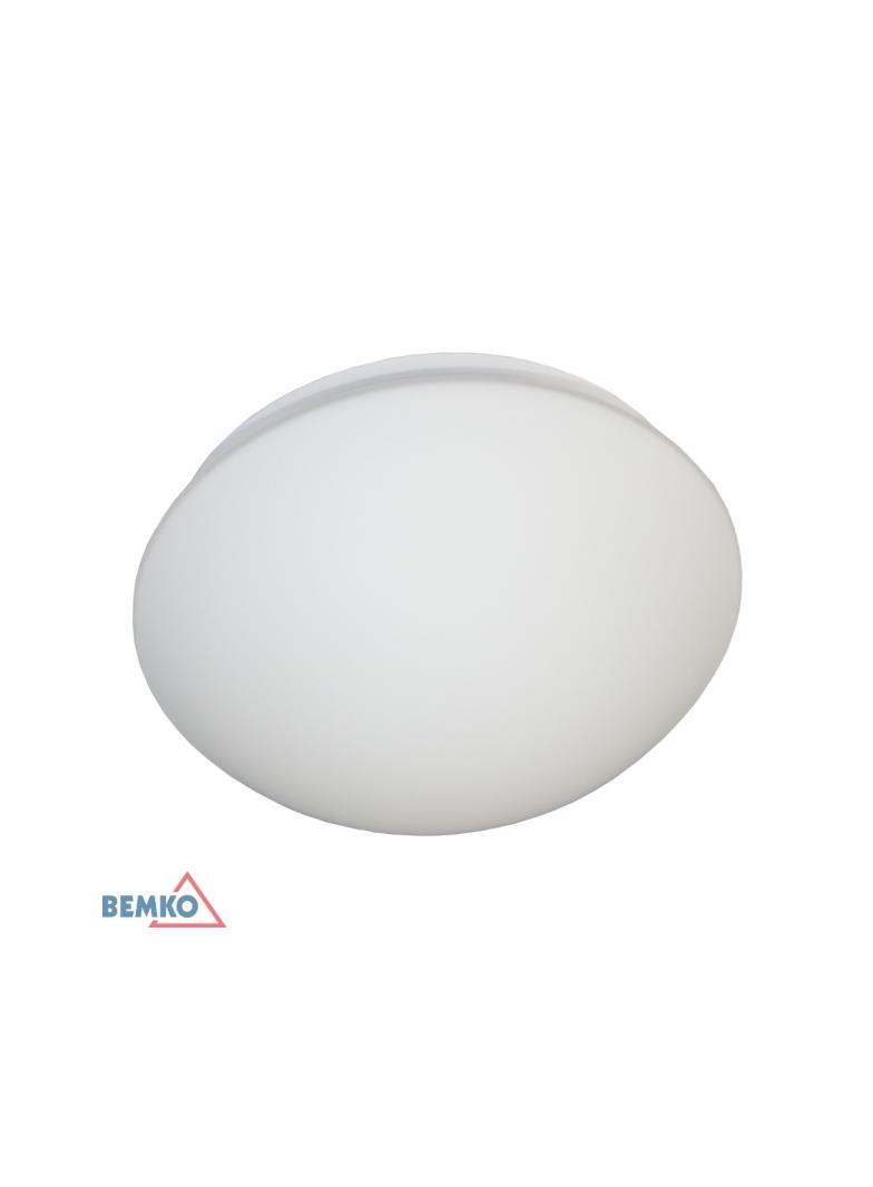 PLAFONIERA TAZAN Z CZUJ. MIKRO.1X60W E27 IP44 FI-28 SZKŁO+PC