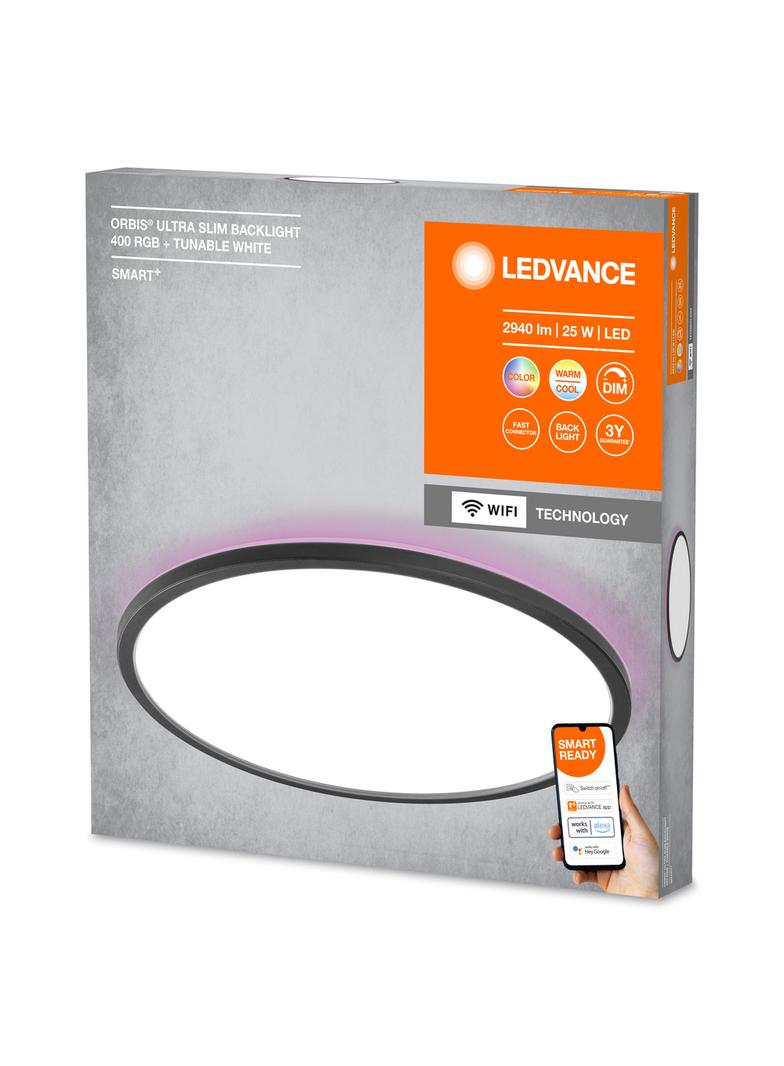 Oprawa SMART ORBIS UL SLIM BL 400 RGBTW BKLEDV