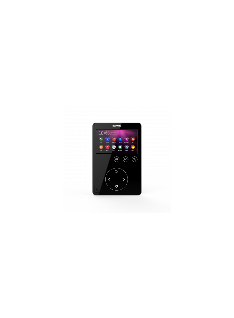 4,3" WIDEOMONITOR Z DOTYKOWYMI PRZYCISKAMI CZARNY TYP: VP-817B