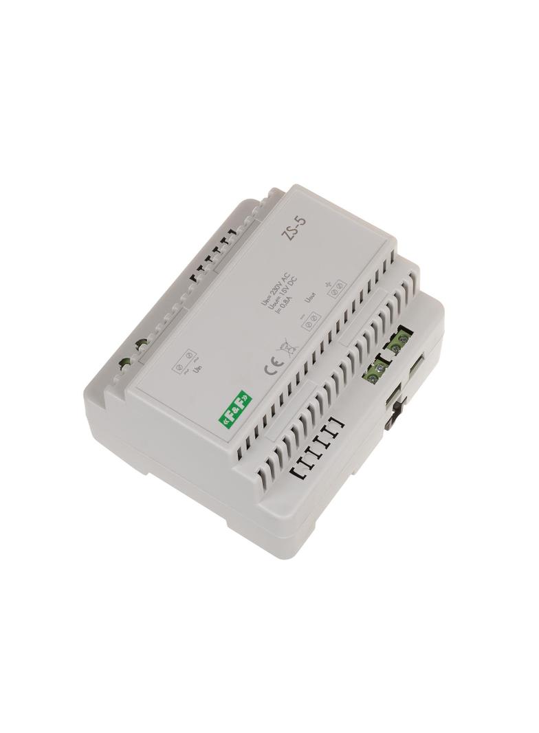 Zasilacz stabilizowany 15V DC 0,8A ZS-5 F&F