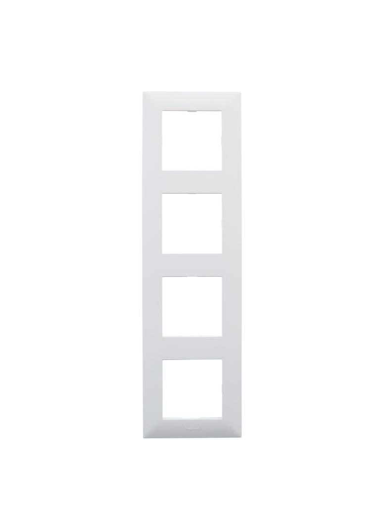 Niloe Step Ramka Poczwórna 4X Kolor Biały 863194 LEGRAND