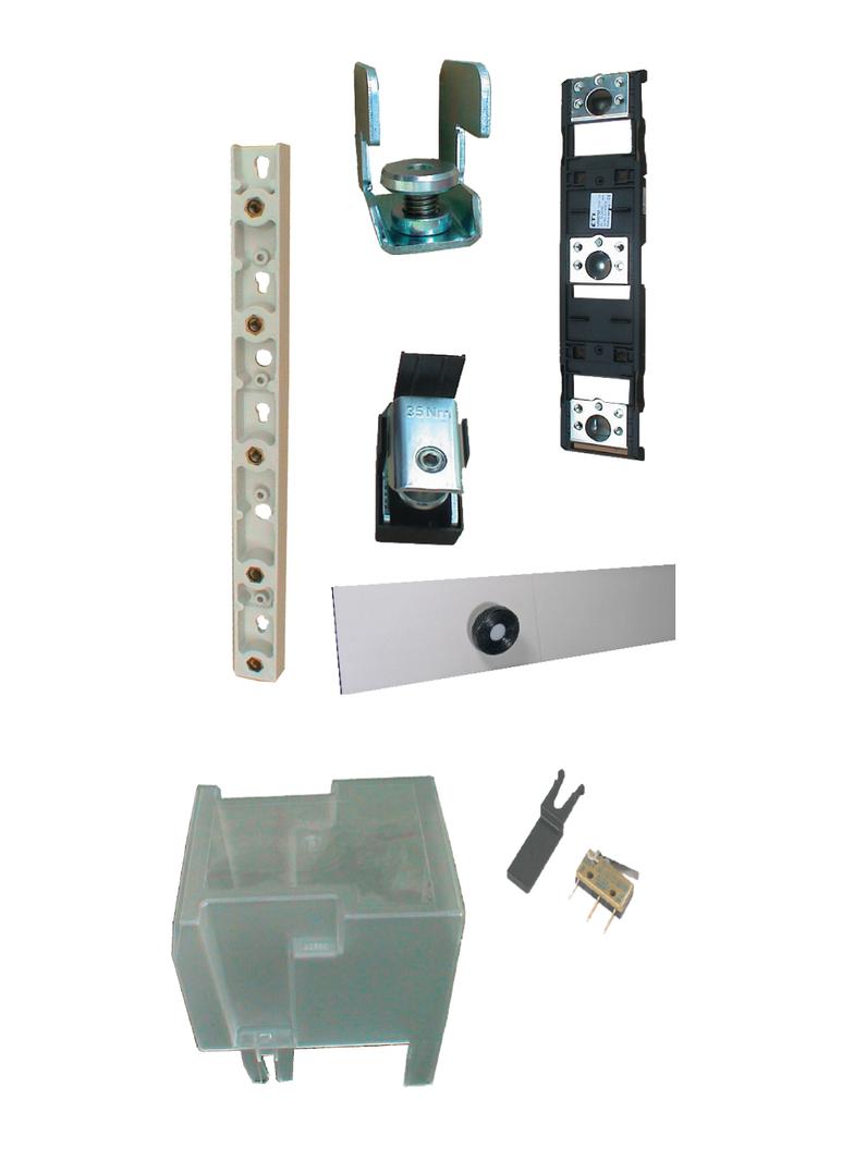 ZP POP 100 Osłona izolacyjna boczna do nośnika POP 100/185, do szyn o rozstawie 100 mm