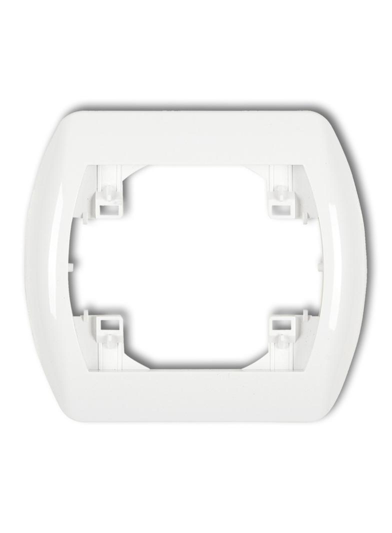 TREND Ramka pozioma pojedyncza biała