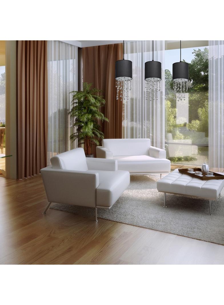 lampa wisząca Almeria 3xE27 czarna MLP64300 Milagro