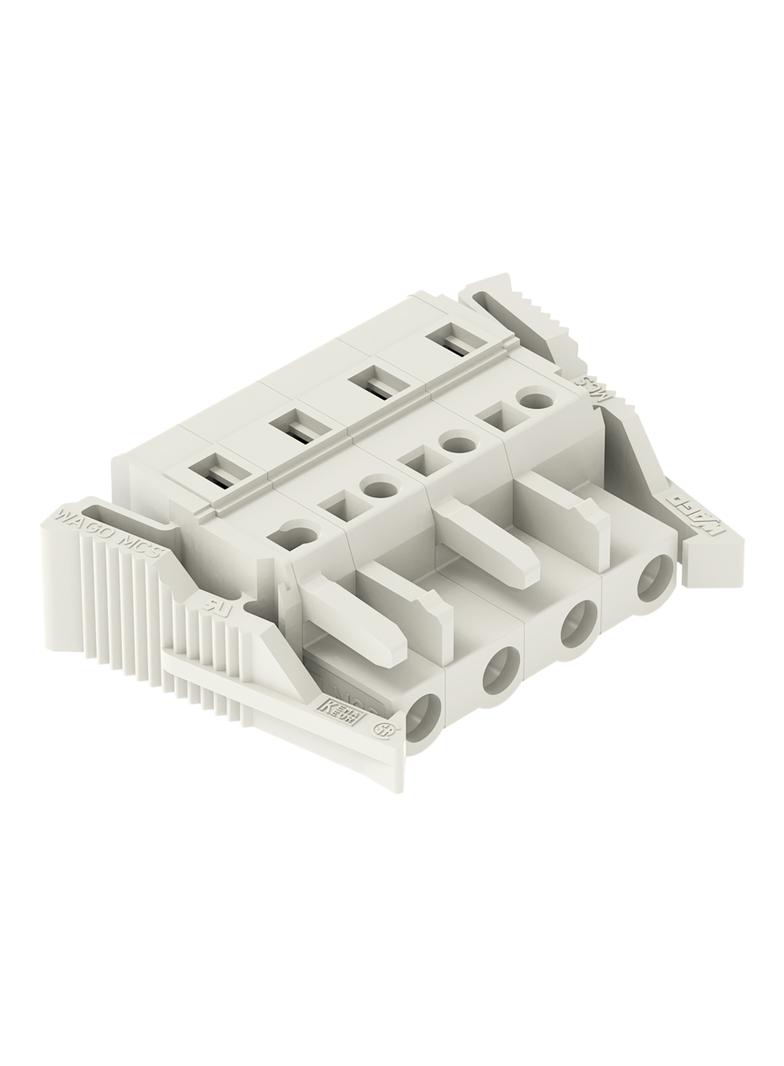 Gniazdo MCS‑MIDI Classic 4‑biegunowe jasnoszare raster 7,5mm 721‑204/037‑000 /50szt./ WAGO
