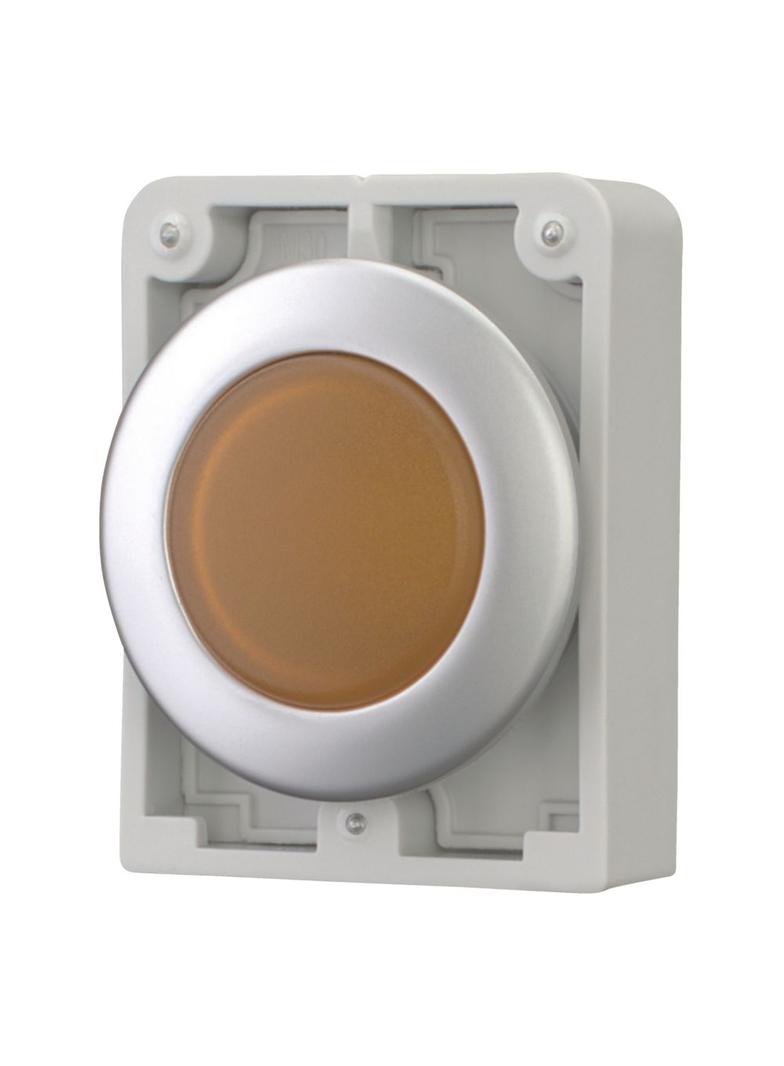 M30C-FL-A Główka lampki sygnalizacyjnej 30mm płaska pomarańczowa 183286 EATON