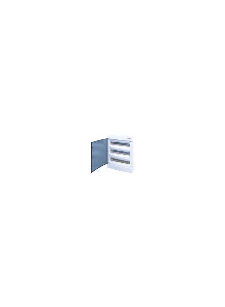 Rozdzielnica podtynkowa 3x18 drzwi transparentne ECM 3x18PT-s 001101097 ETI