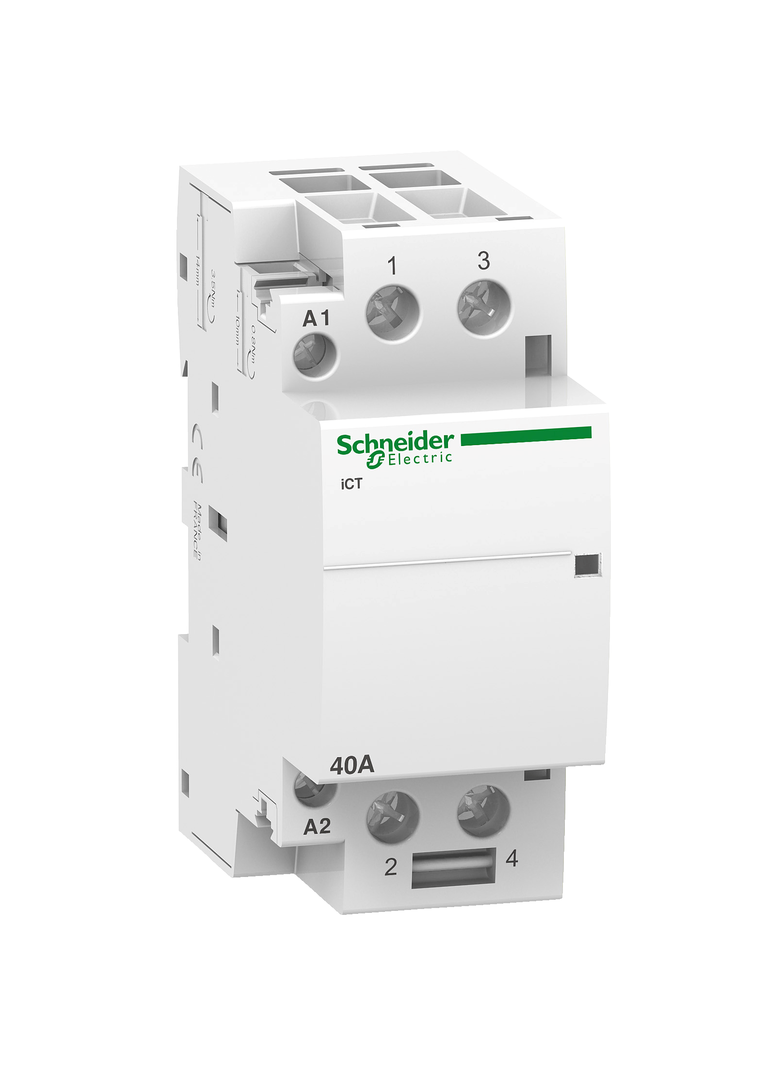Stycznik modułowy Acti9 iCT60-40-20-230 40A 2NO 60Hz 220/240 VAC