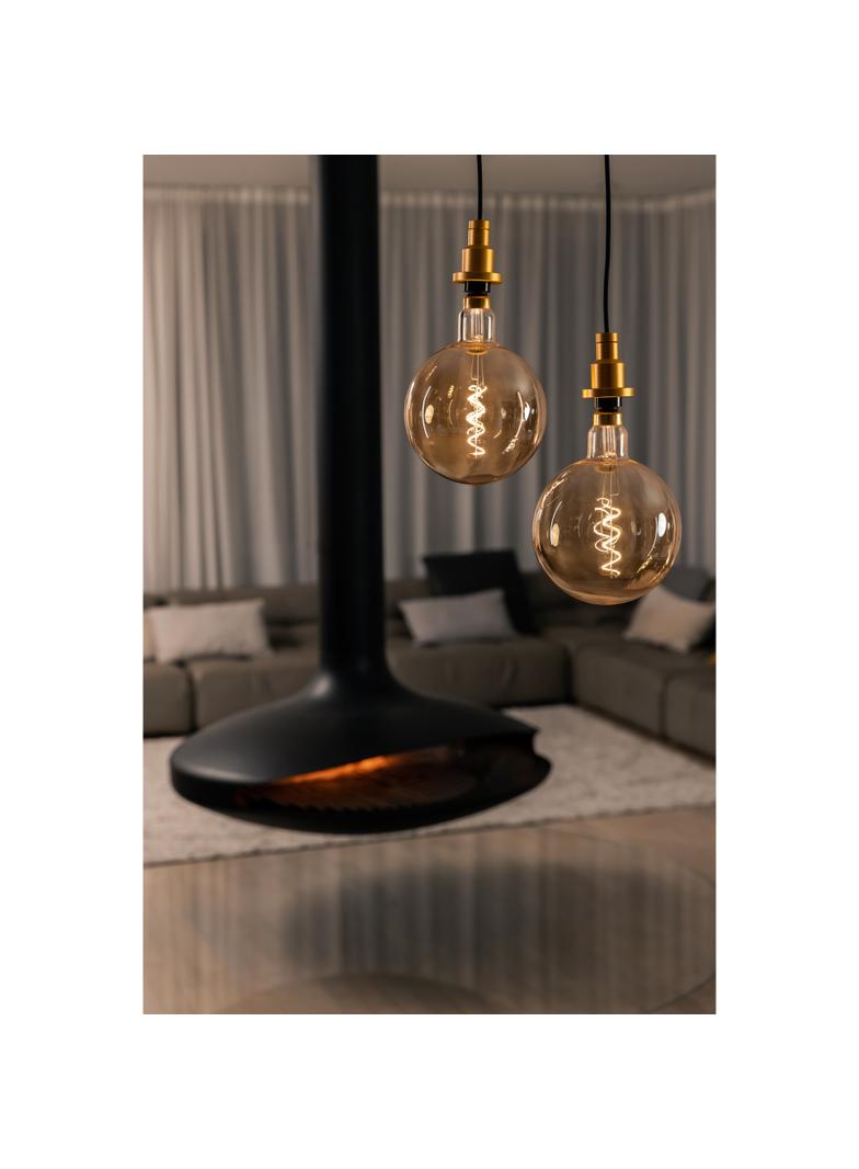 Lampa LED Vintage 1906 GOLD 200 dim 4,8W/822 szkło przezroczyste E27
