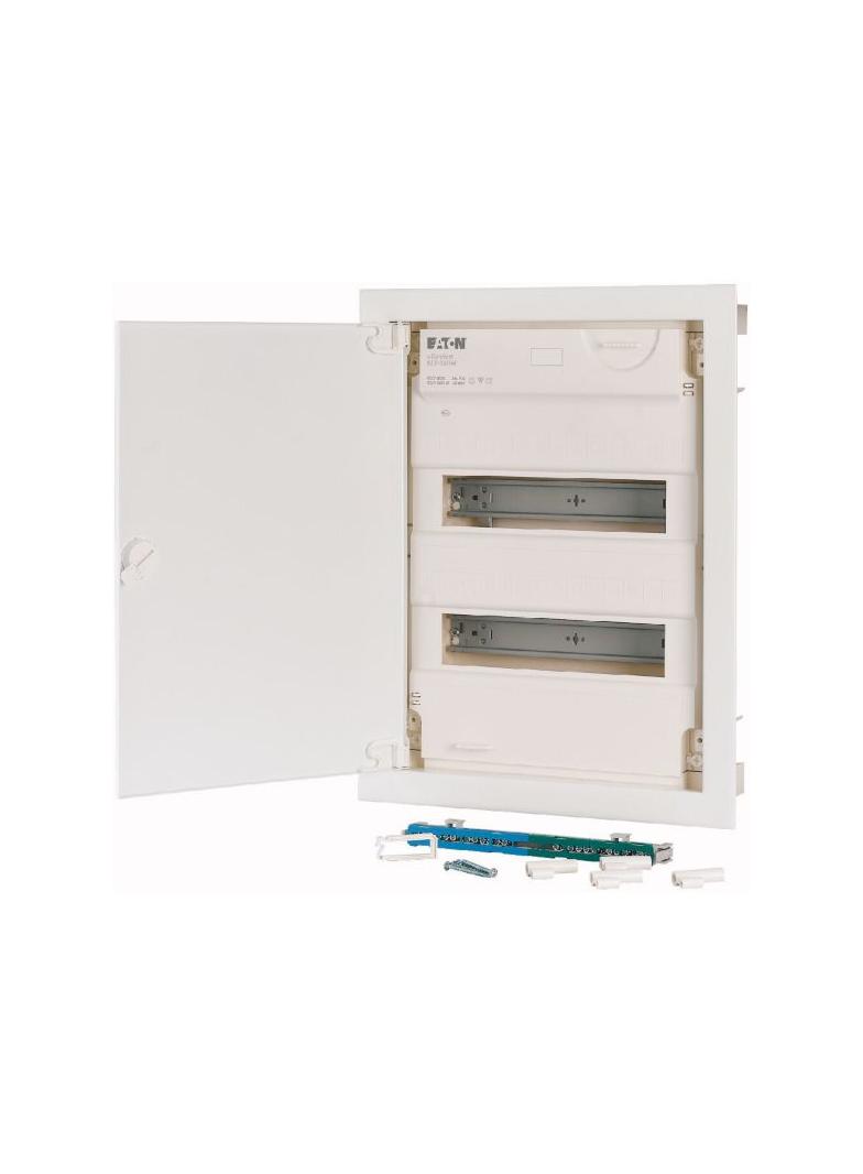 KLV-24HWS-SF Rozdzielnica modułowa do ścian z regipsu superpłaska 2x12 kl.II IP30 zawiera listwy N/P