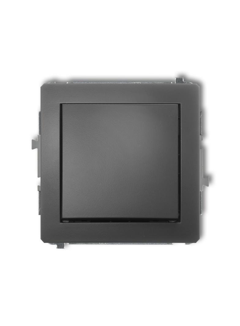 DECO Mechanizm łącznika jednobiegunowego grafitowy mat