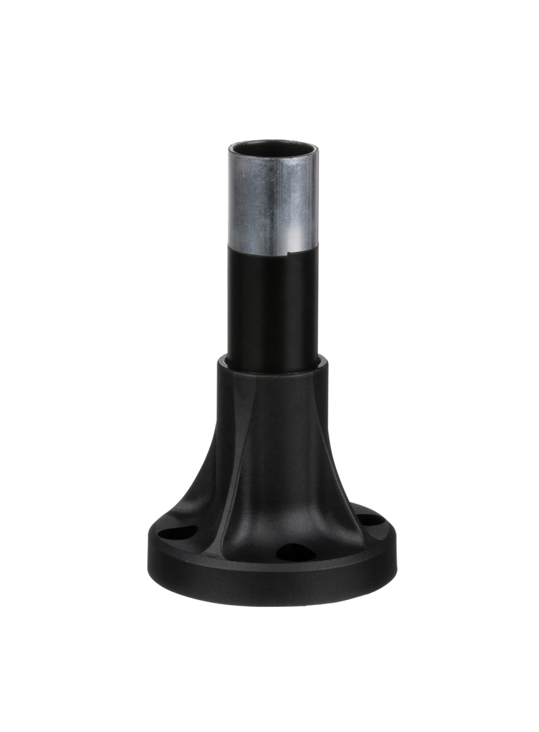 Harmony XVB Aluminiowa rura wspornicza z plastikową płytą mocującą czarna XVBZ02