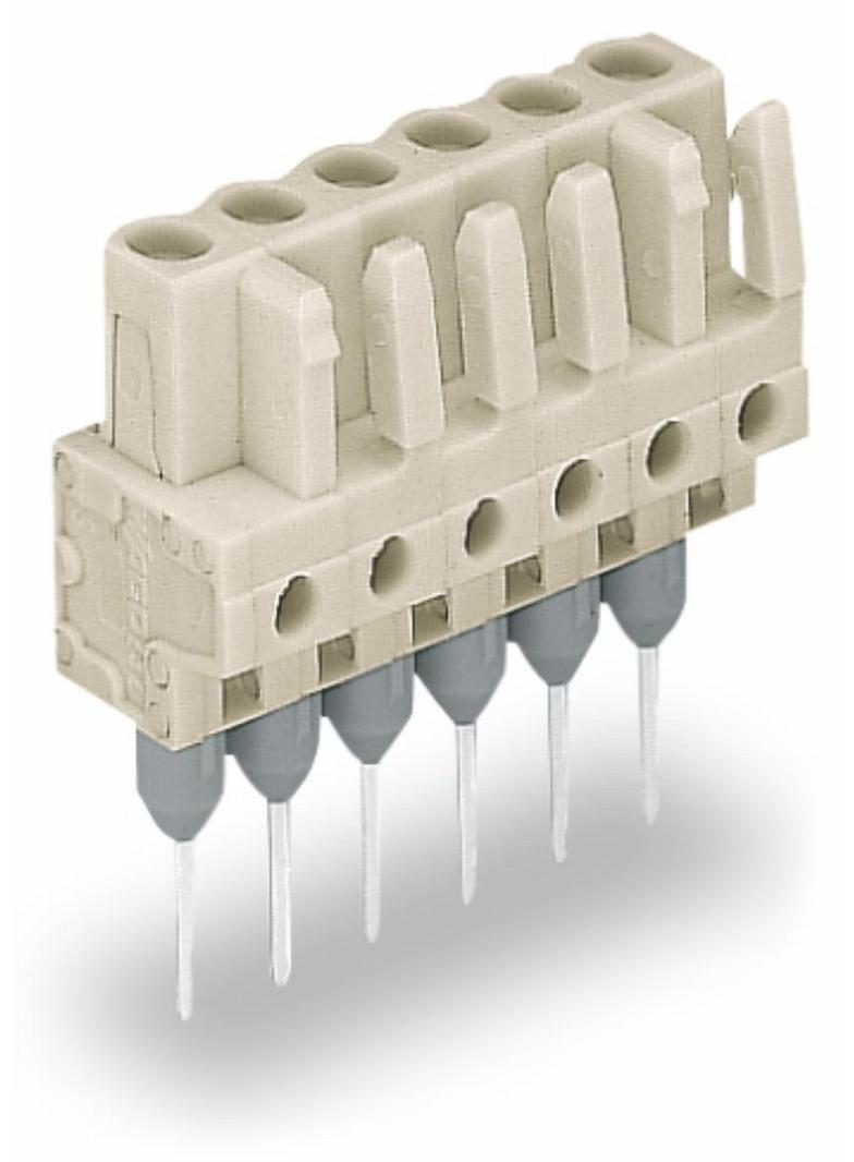 MCS-MIDI Classic gniazdo 7-bieg. j-szare raster 5 mm