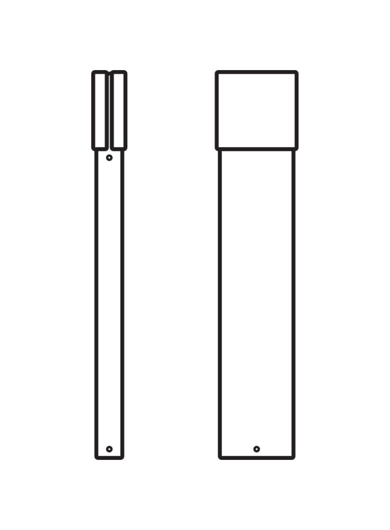 ENDURA STYLE ELLIPSE 90CM 13W DG LEDV Oprawa zewnętrzna