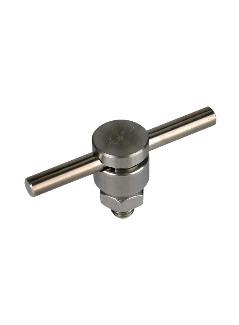 Zacisk KS, 1-częściowy M10, stal nierdzewna NIRO