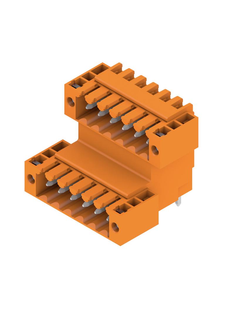 SLD 3.50 V/12/90F 3.2 SN OR BX Wtyki PCB (złącza płyty), 3.50 mm, Liczba biegunów: 12, kąt odejścia: 90° /50szt./ 1642390000 WEIDMÜLLER