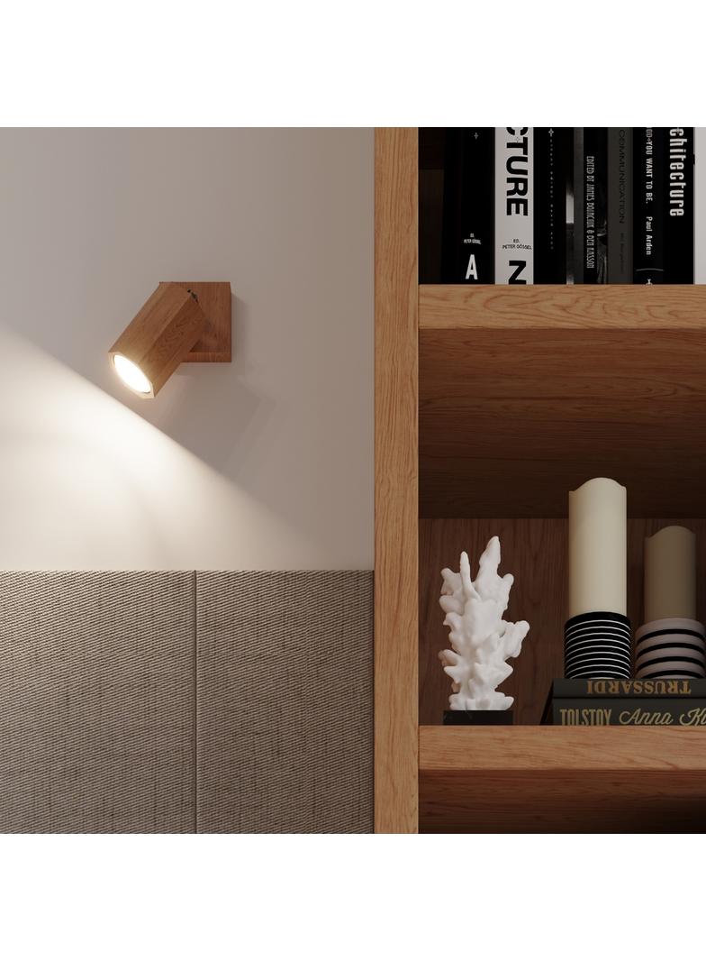 Sollux Plafon ZEKE 30 dąb SL.1034