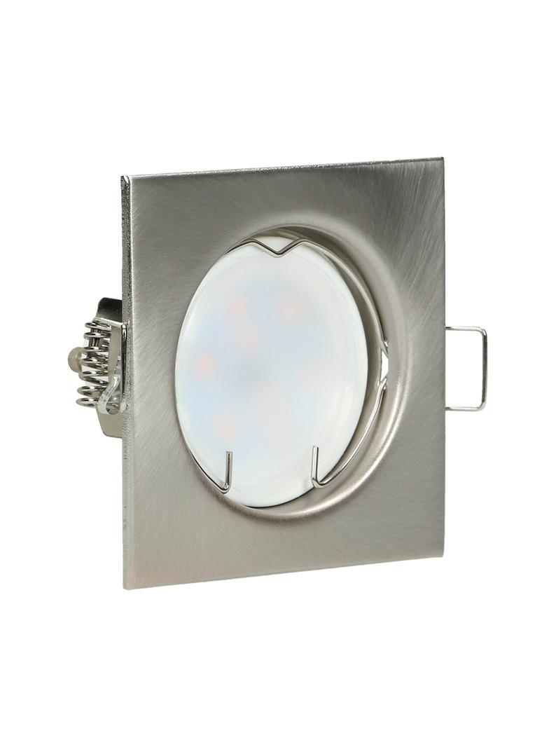 SUTRI SC ramka dekoracyjna oprawy punktowej MR16/GU10 max 50W kwadrat stała satyna AD-OD-6177/N ORNO