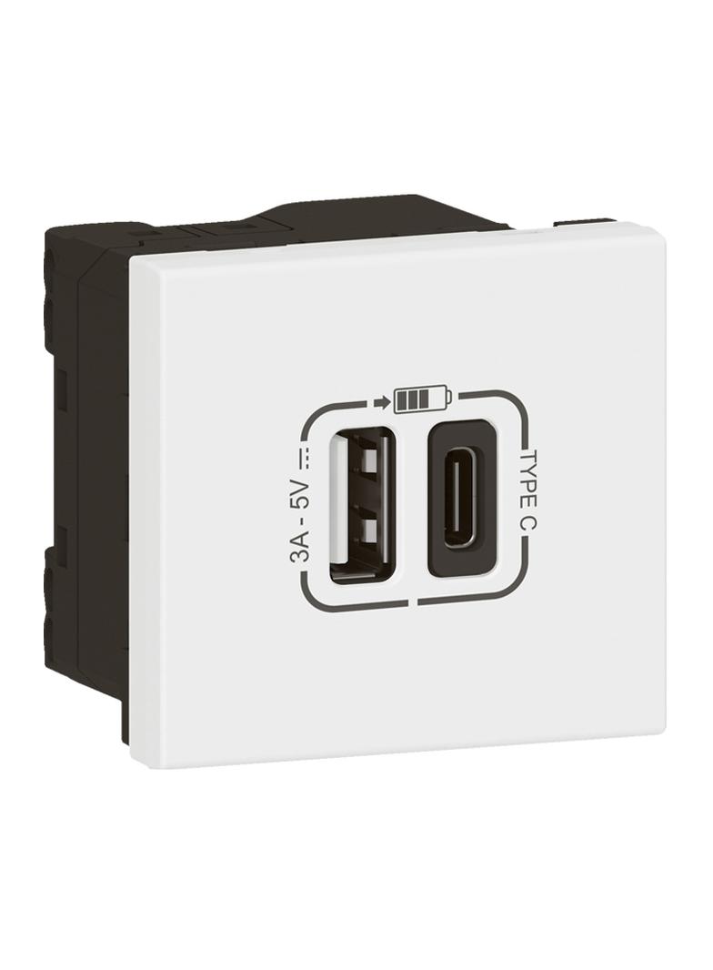 Mosaic - Gniazdo Usb Typa + Typ C Z Szybkozłączem 077570L LEGRAND