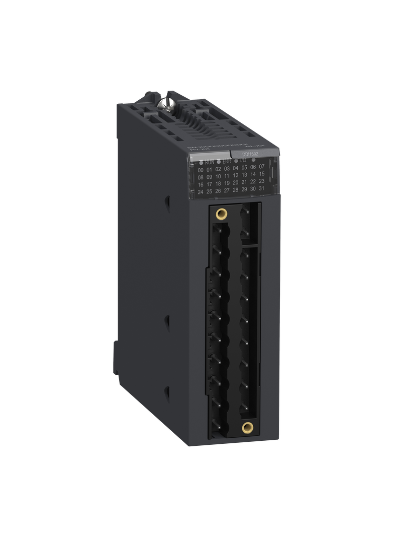 Modicon X80, moduł wejść cyfrowych, 16 wejść, 24 V DC, logika pozytywna BMXDDI1602