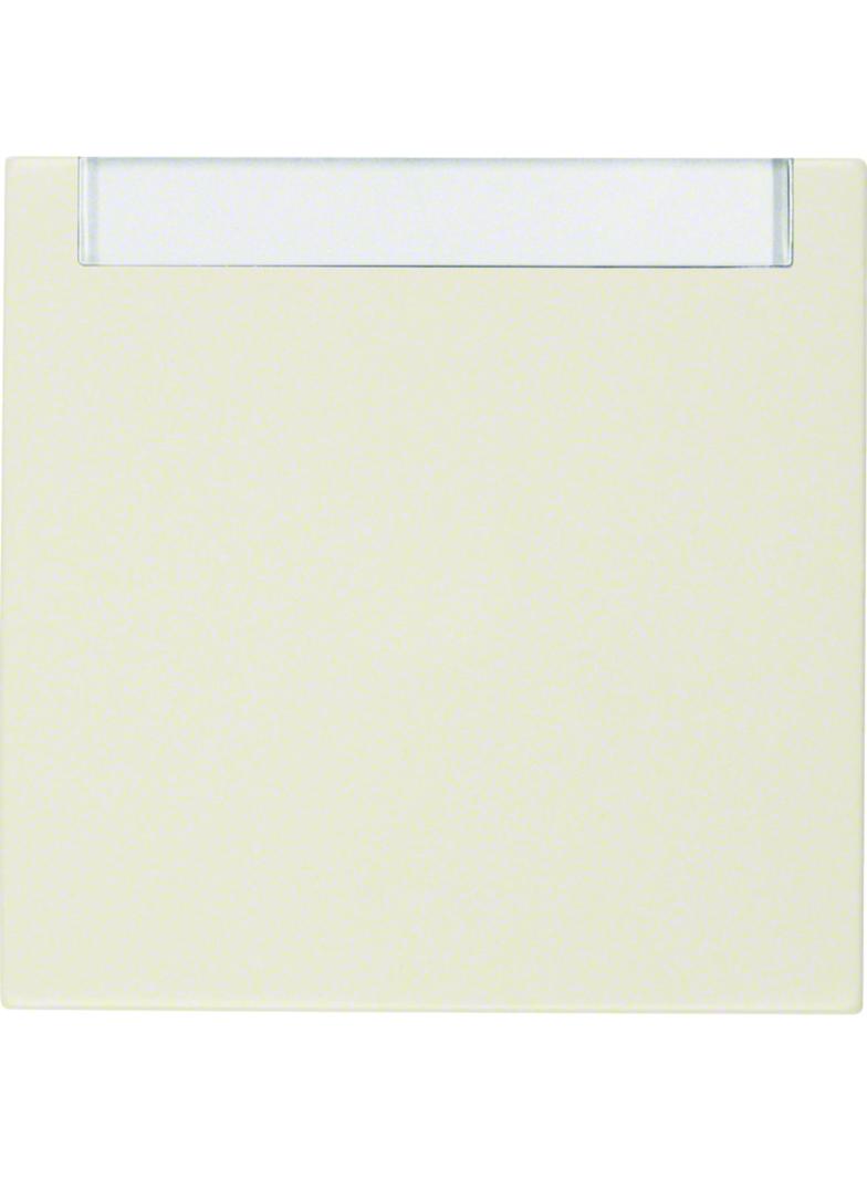 BERKER B.Kwadrat Klawisz pole opisowe do łączników 1-klawiszowych krem 5316268992 HAGER