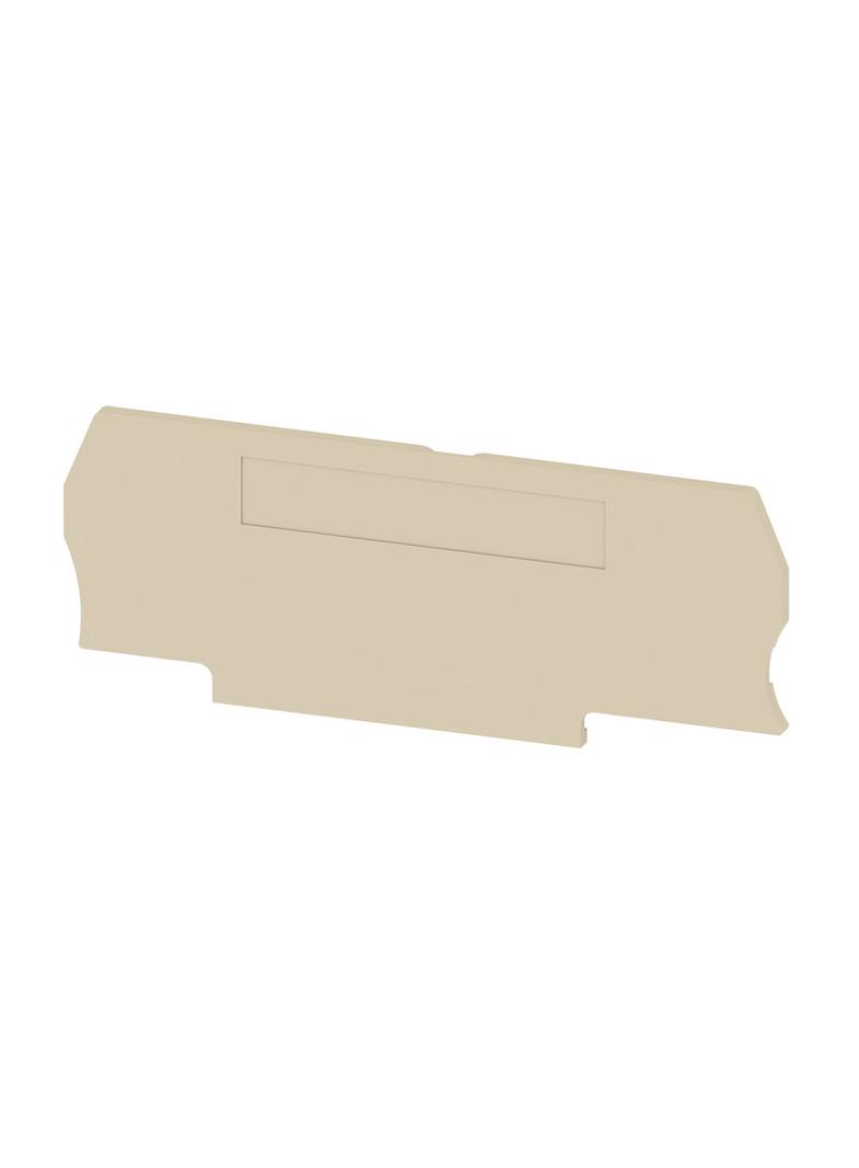 ZAP/TW 3 AM Płyta separacyjna (terminal), Płyta zamykająca i pośrednia, Automatyczny montaż, 79.4 mm x 30.5 mm, Ciemnobeżowy /50szt./ 1471690000 WEIDMÜLLER