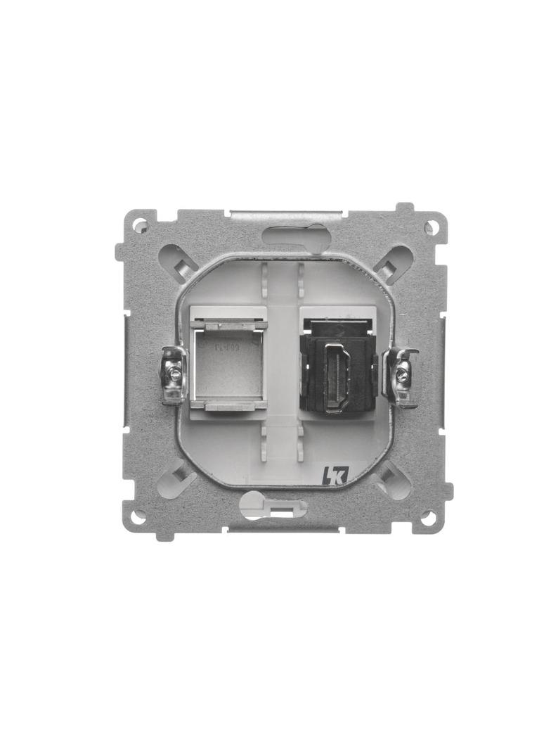 Simon Basic Gniazdo HDMI pojedyncze satynowy BMGHDMI.01/29 KONTAKT