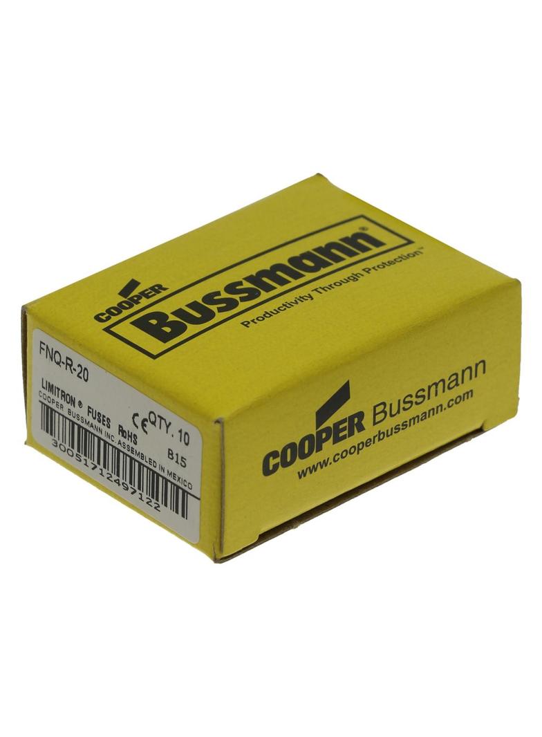 CLASS CC TIME DELAY REJECTION FUSE 20A 600VAC klasa CC zwłoczna FNQ-R-20 EATON