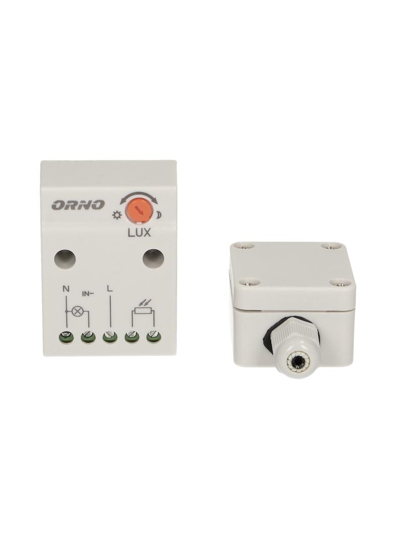 Czujnik zmierzchowy z hermetyczną zewnętrzną sondą w puszce, IP65, 2300W OR-CR-232 ORNO