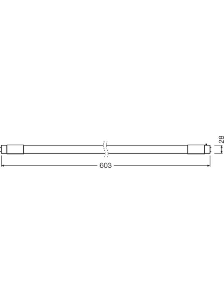 Tuby LED T8 CONNECTION 600mm ,5W 840