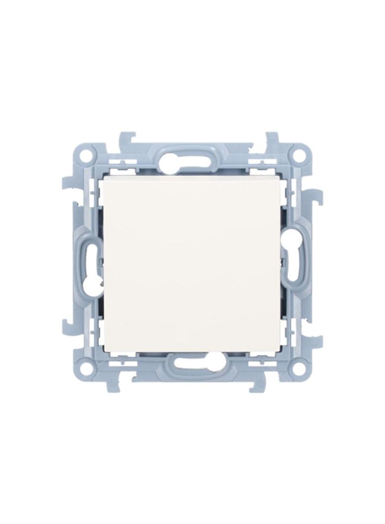 Simon 10 Łącznik pojedynczy biały