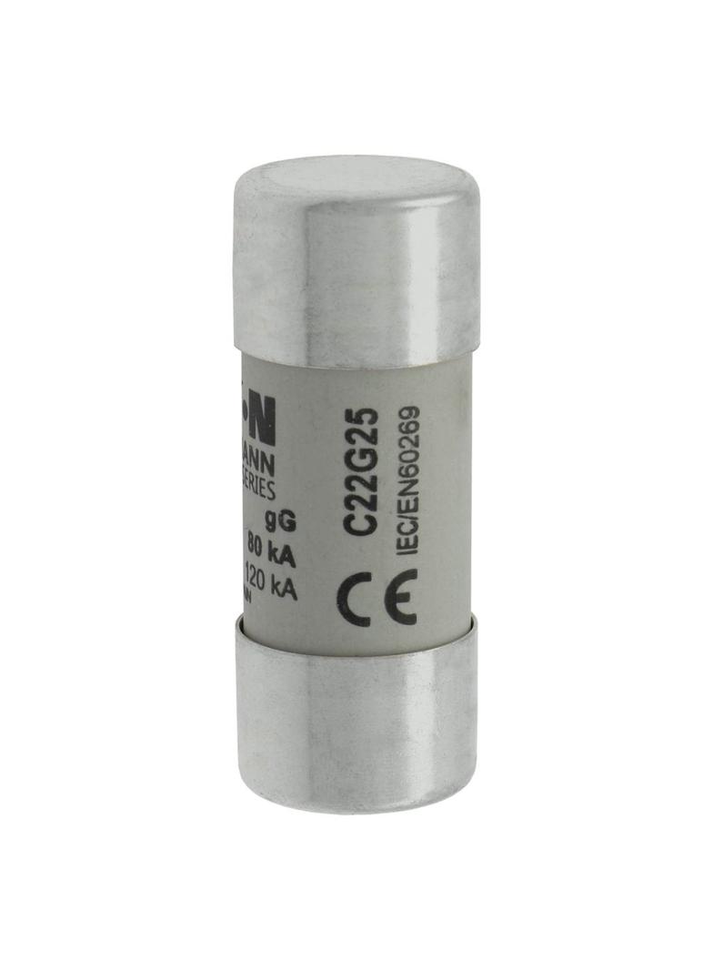 CYLINDRICAL FUSE 22 x 58 25A GG 690V AC Wkładka cylindryczna 22 x 58mm 25A GG 690V AC C22G25 EATON