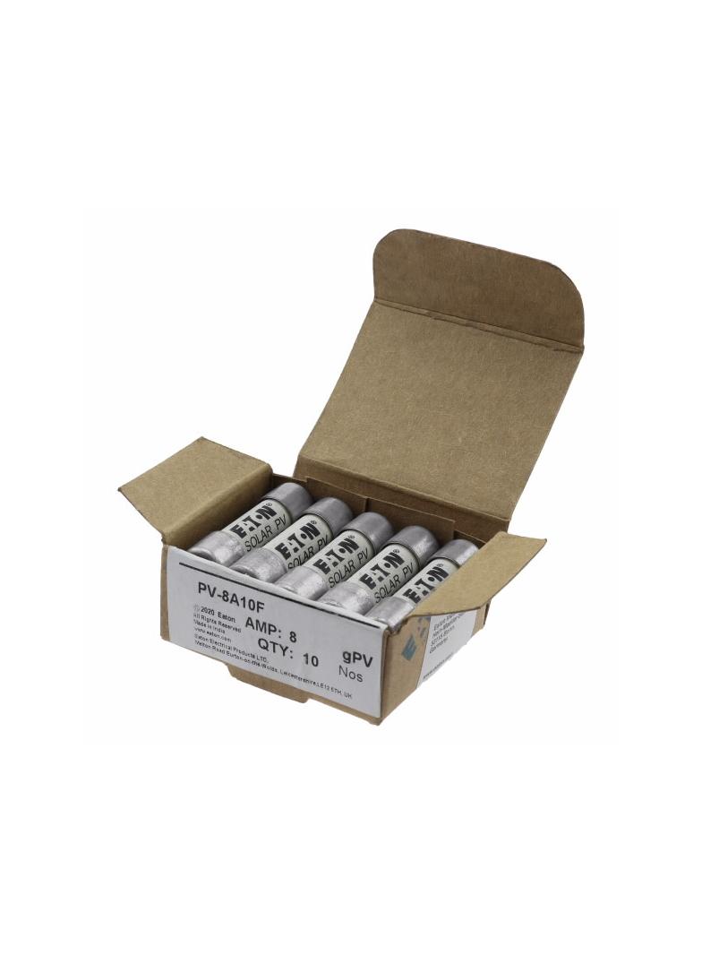 8AMP 1000VDC SOLAR FERRULE 10 X 38MM 8A 1000Vdc wkładka cylindryczna 10x38 do PV PV-8A10F EATON
