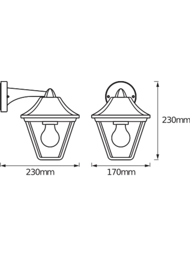 ENDURA® CLASSIC TRADITION ALU Down E27 GD Oprawa zewnętrzna