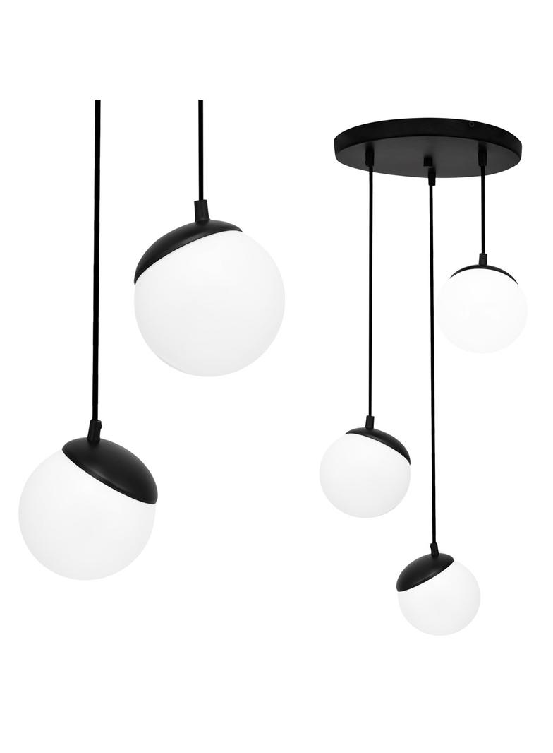 Milagro lampa wisząca Sfera Black 3xE14 MLP8868