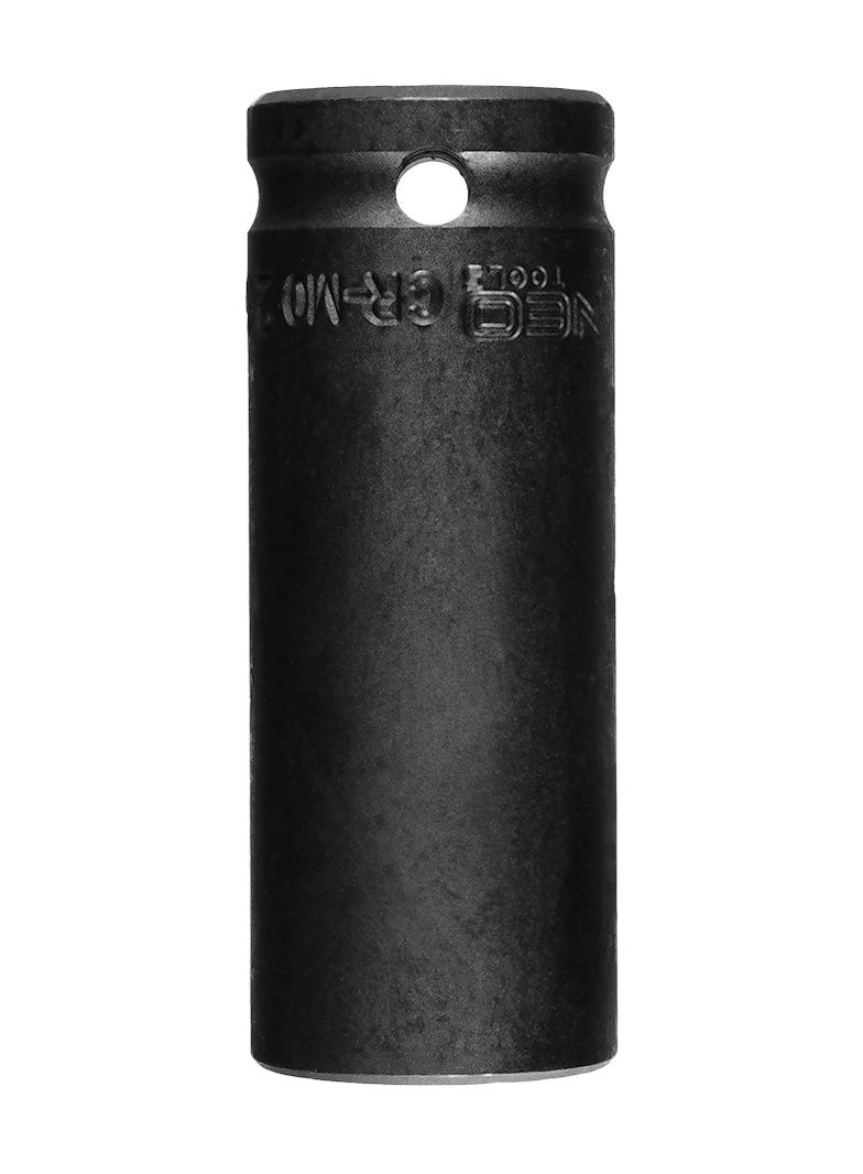 Nasadka udarowa 1/2" długa, 21 x 78mm , Cr-Mo