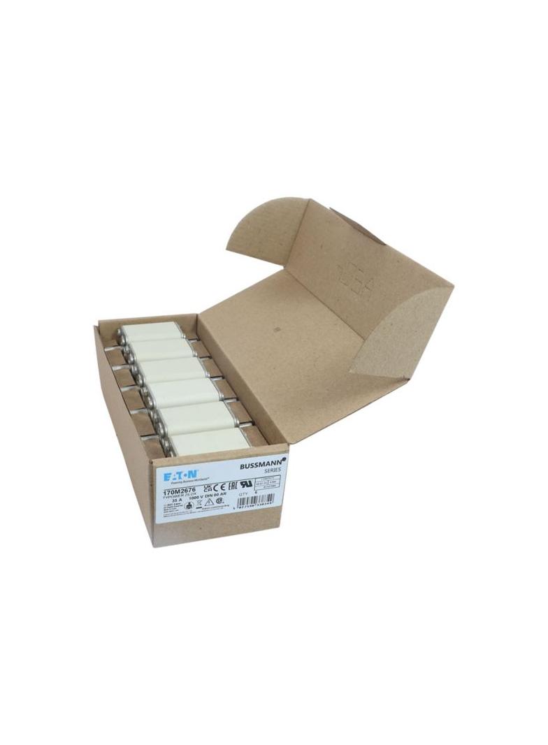 35A 1000V aR DIN 00 TYPE T FUSE Wkładka szybka 35A AC 1000V DIN 00 aR DIN IEC nieizolowane 170M2676
