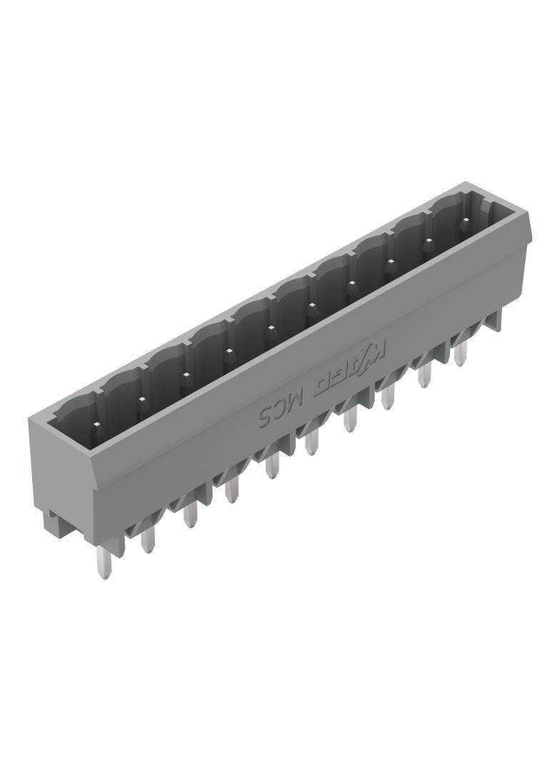 MCS-MIDI Classic wtyk 10-bieg. szary raster 5 mm /100szt./ WAGO