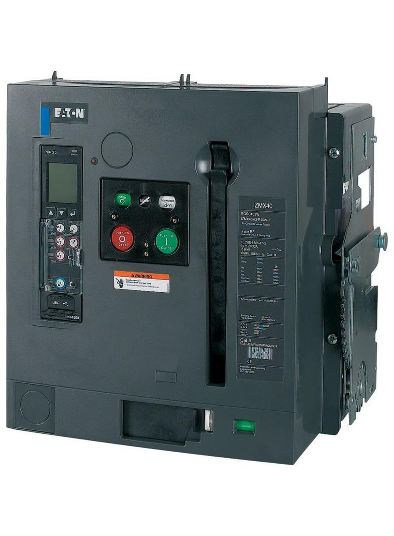 IZMX40B3-V25W-1 Wyłącznik IZMX40B 3P 2500A wysuwny PXRV 183731 EATON