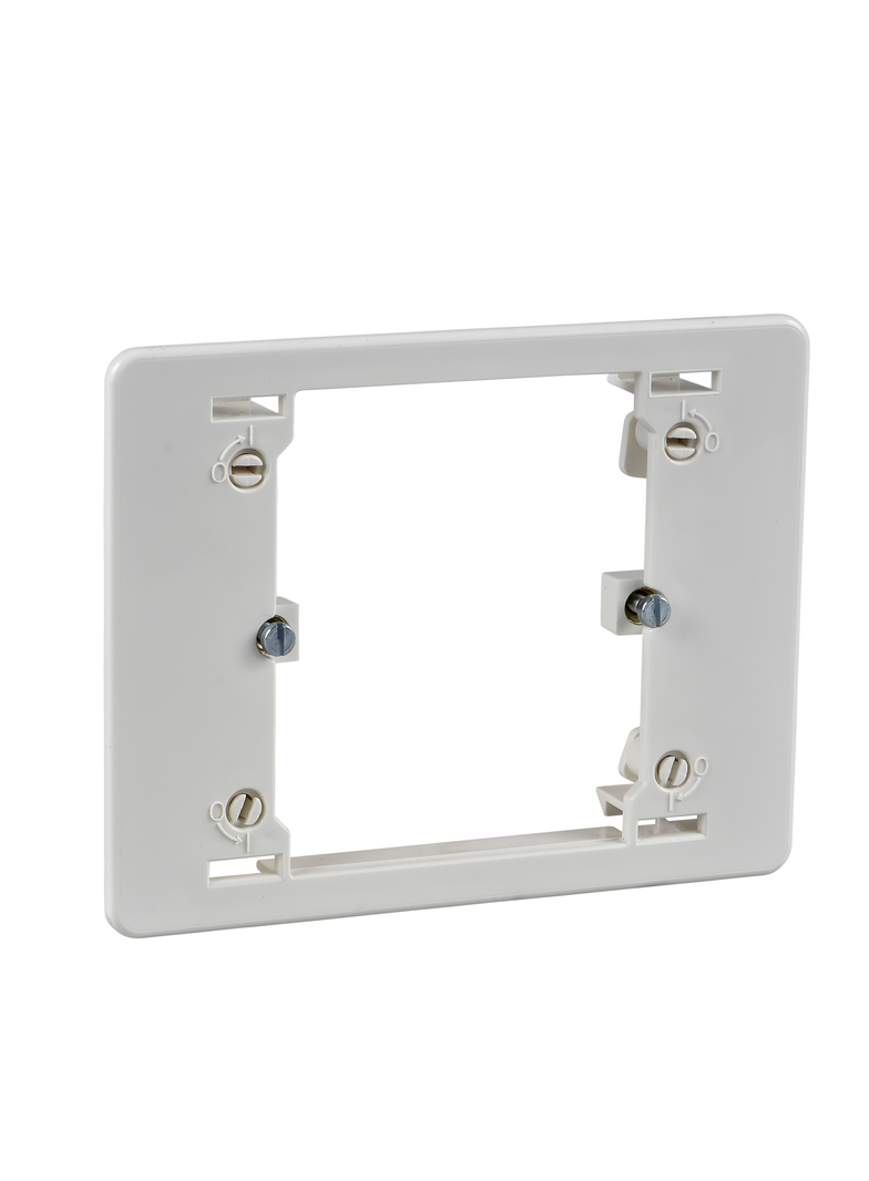 Ultra - adapter uniwersalny c/c 60 - 1-moduł - biały RAL 9010