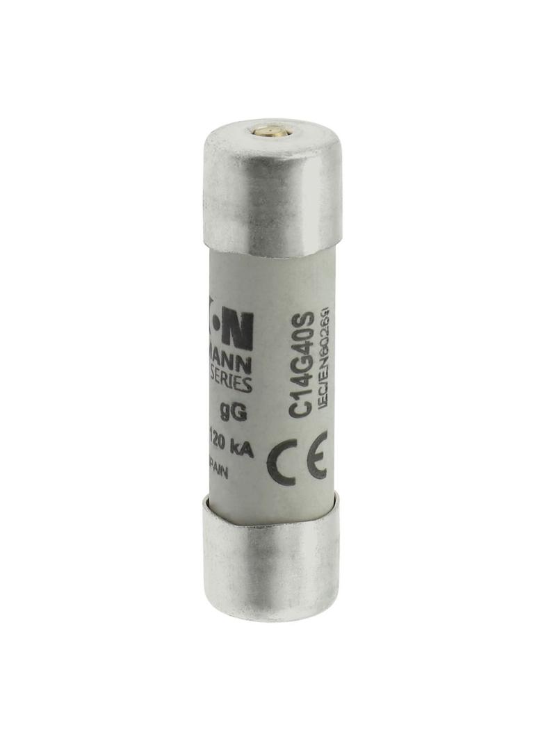 C14G40S Wkładka cylindryczna z wybijakiem 14x51 40A GG 500V AC C14G40S EATON