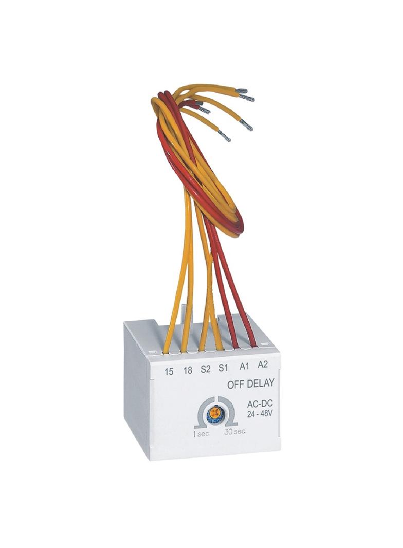 MODUŁ CZASOWY 1-30S 24-48V AC/DC DO CTX3 3P 9-150A, 416872, Legrand