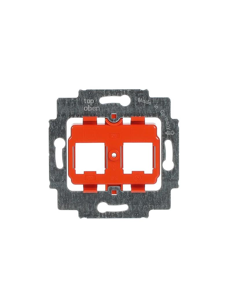 Pierścień nośny z cokołem Do 2 złączy Modular Jack pomarańczowy 2CKA001753A8056 ABB