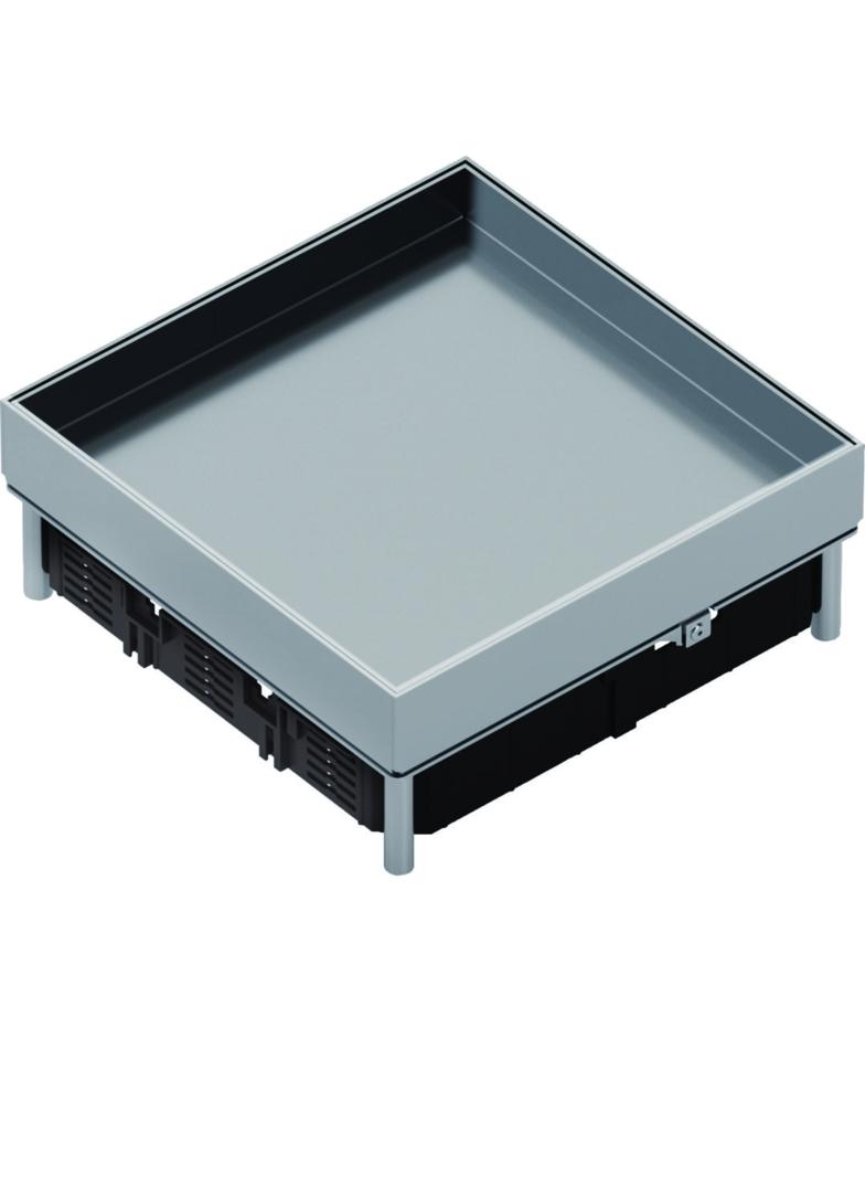 tehalit.VE-EE Pokrywa pełna IP54 20kN EKSQ12 244X244 25mm stal nierdzewna EKSQ120BL25 HAGER