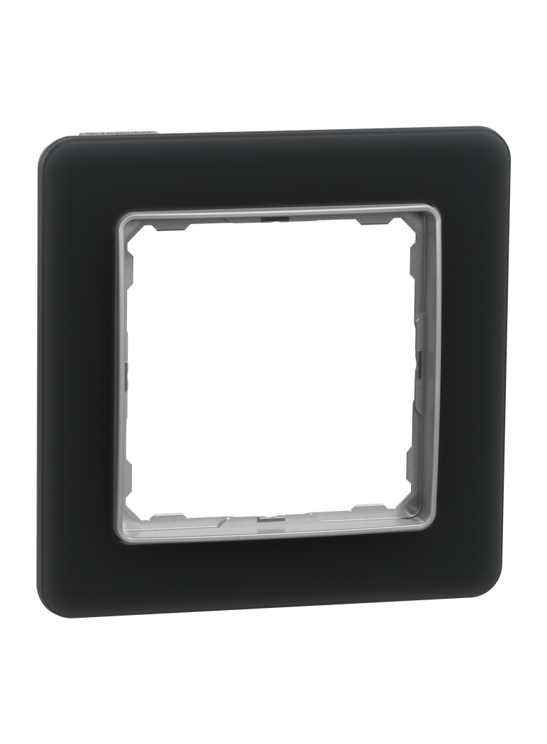 Sedna Design & Elements Ramka pojedyncza szkło przydymione efekt szkła SDD362801 Schneider