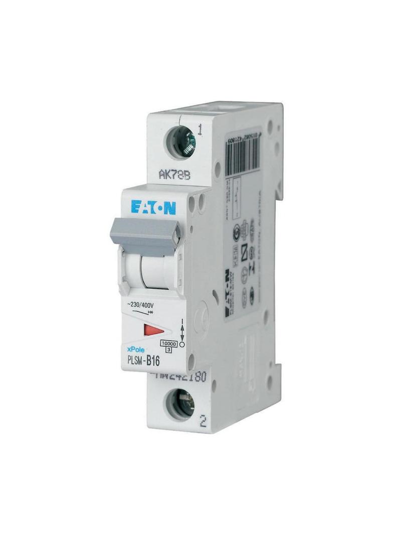 PLSM-C16-MW Wyłącznik nadprądowy 10kA C16A 1P 242206 EATON