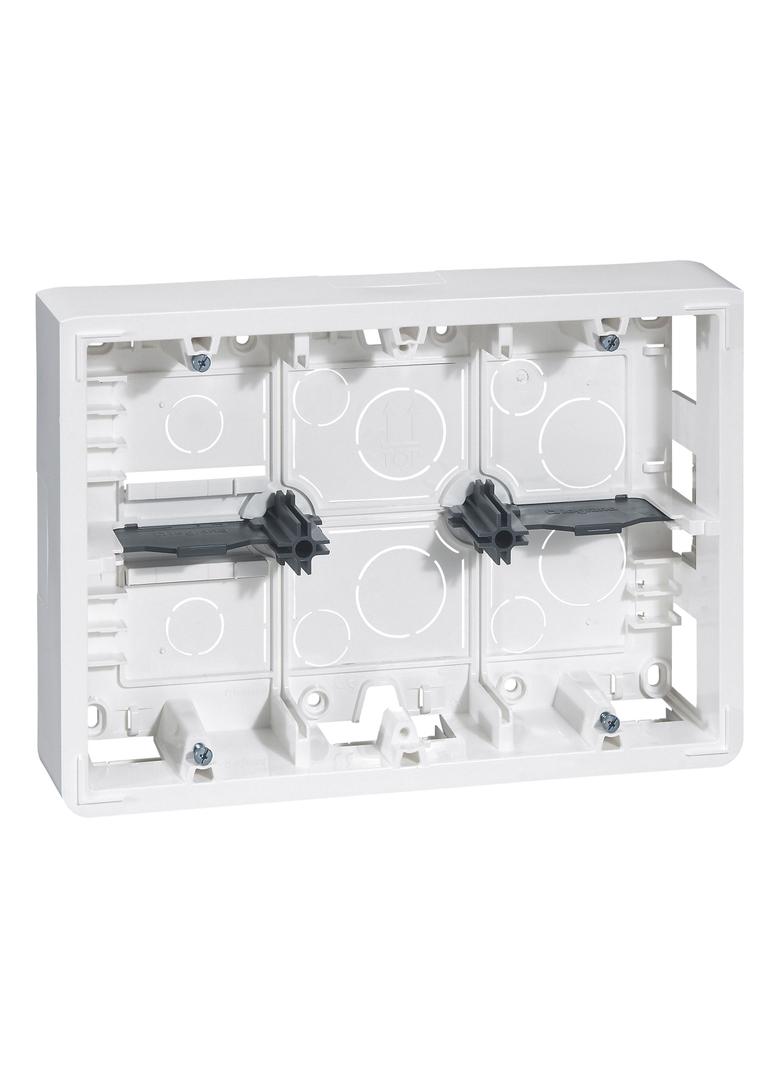 MOSAIC PUSZKA NATYNKOWA-2X6 LUB 2X8 LUB 2X3X2 MOD POZIOM 46MM DO UCHYTU 080266, Legrand