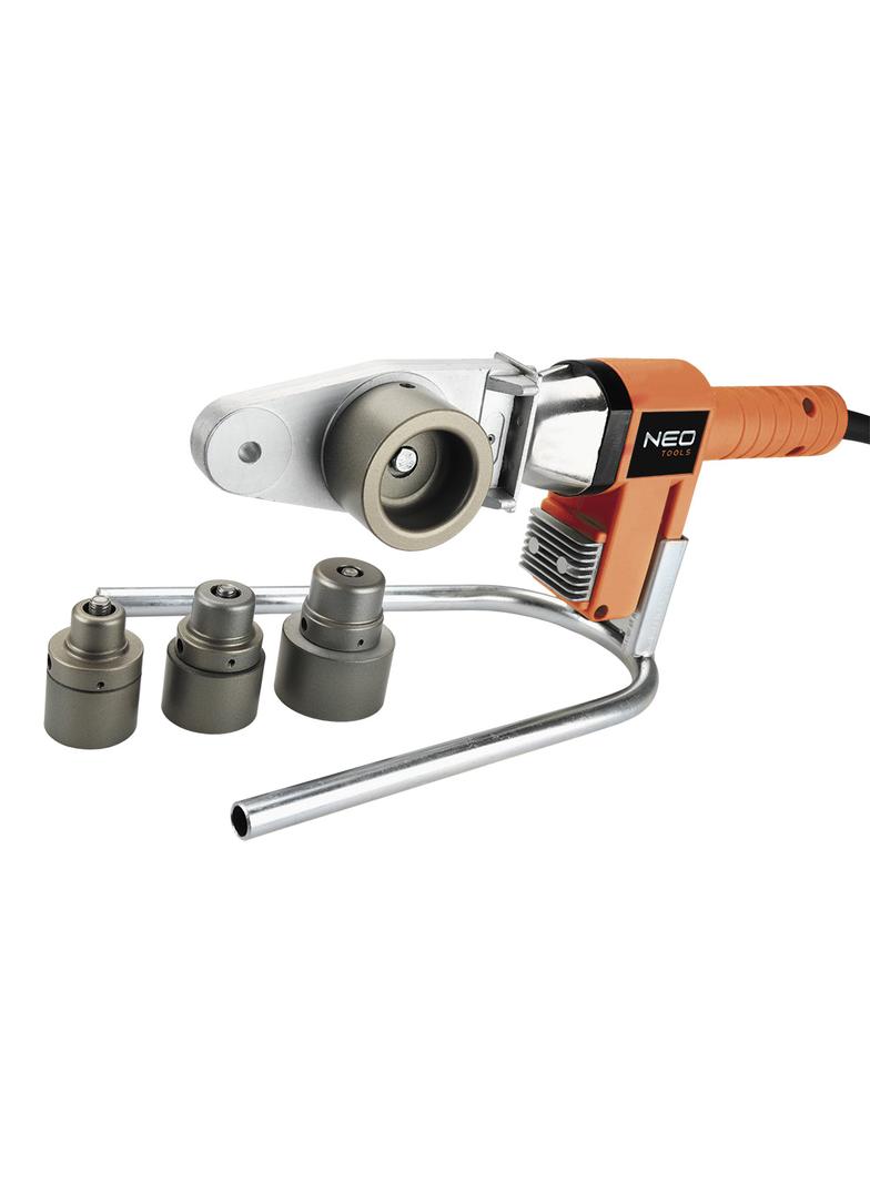 Zgrzewarka do rur z tworzyw sztucznych 650W, 4 tuleje