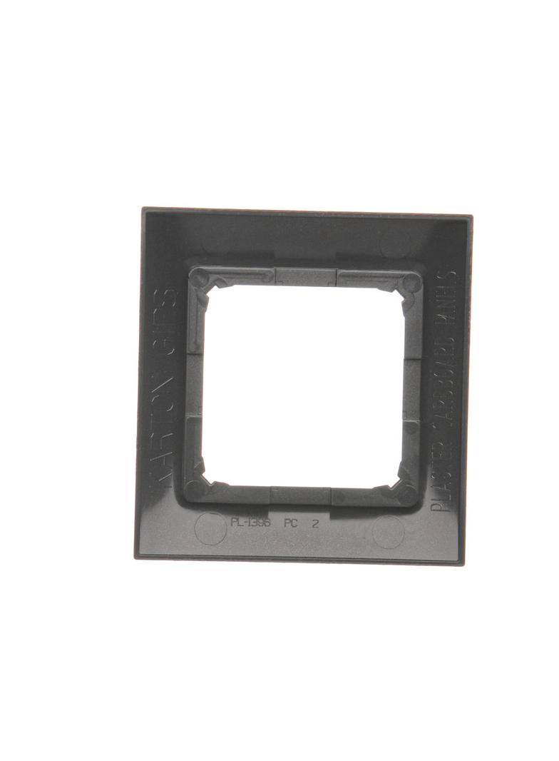 Simon 54 Premium Ramka 1-krotna PREMIUM do puszek karton-gips IP20 / IP44 antracyt DRK1/48 KONTAKT