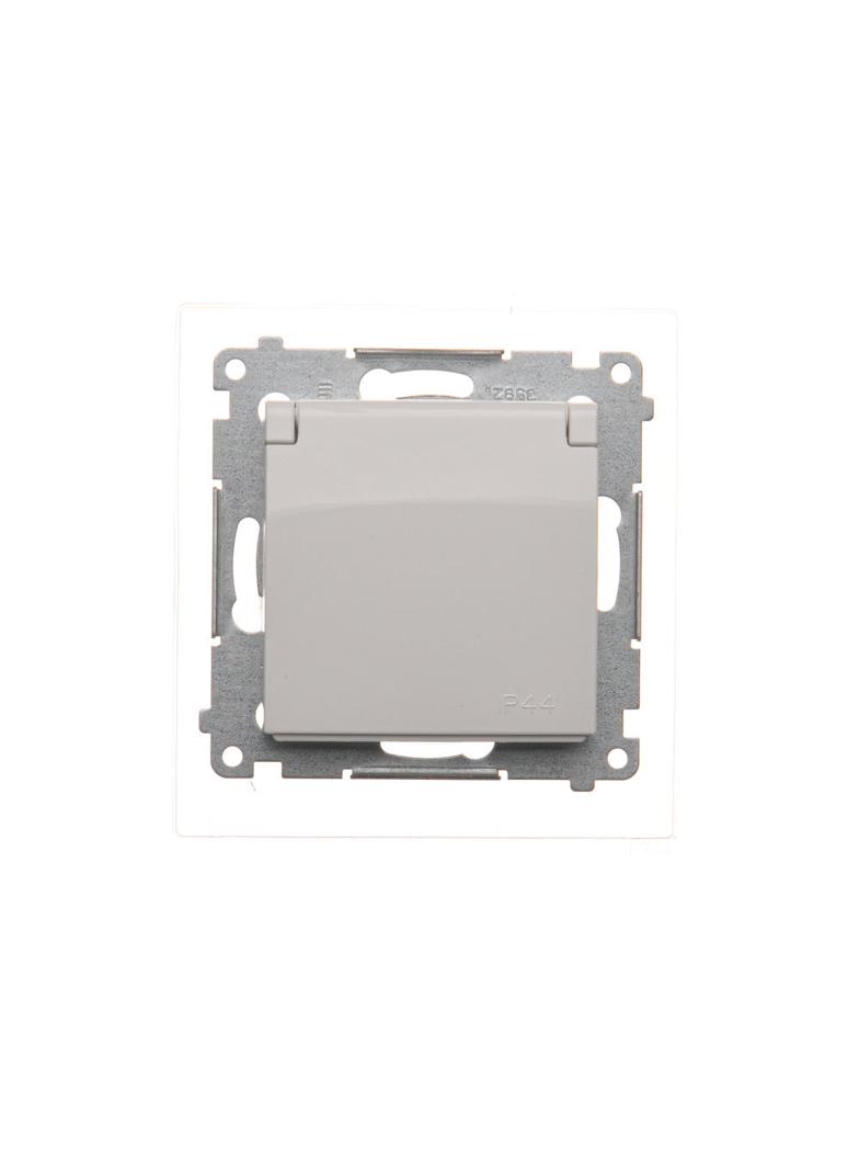 Simon 54 Gniazdo wtyczkowe do wersji IP44 Z USZCZELKĄ 16A 250V zaciski śrubowe biały *Uszczelka do ramek S54 PREMIUM DGZ1BZ.01/11 KONTAKT